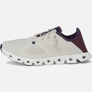 On Running  Cloud Women’s Cream and Purple Shoes